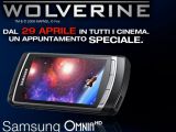 Samsung Omnia HD promoted in Italy with X-Men Origins: Wolverine
