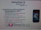 Samsung Vibrant 4G internal documents