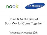 Samsung and B&N invite for the August 20 event