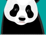 Panda bear in Charge the Life app