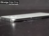 Samsung Galaxy S6 Edge falling on its display
