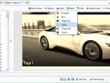 You can apply filters like sepia, grayscale, and pixelate
