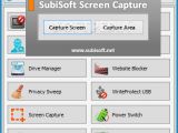 Capture the screen and save it to an image file