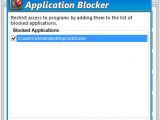 Restrict access to any third-party application