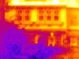 Seek Thermal image of a house