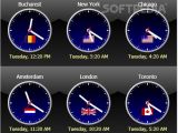 Place as many world clocks as you want on your desktop