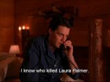 FBI Special Agent Dale Cooper (Kyle MacLachlan) solves the case