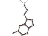 Amazon 3D printed molecule necklace