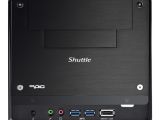 Shuttle XPC barebone with support for Sandy Bridge CPUs - Front view