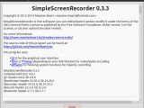 SimpleScreenRecorder version number