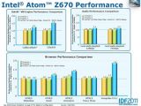 Intel Atom Z670 compared with dual-core ARM SoC