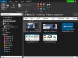 Administer all captured photos and recorded videos from the built-in Snagit library