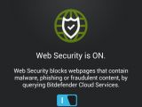 Web Security feature in Bitdefender Mobile Security
