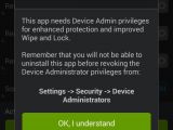 Activating Anti-Theft in Bitdefender Mobile Security