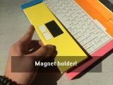 Sole Notebook uses magnets to snap on components