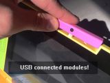 Sole Notebook has USB connected modules