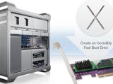 Tempo PCI Express SSD in Mac Pro case