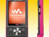 Sony Ericsson W910 in Lipstick Pink