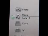 Sony Ericsson Emelie's user interface