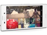 Sony Xperia M4 Aqua in landscape mode