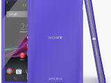 Sony Xperia C in purple