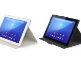 Sony Xperia Z4 Tablet with case accessory