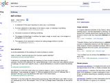 Dictionary tool integration in Google Search