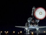 Image of space shuttle Endeavor during landing