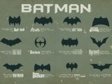 The many changes of the Batman logo through the years