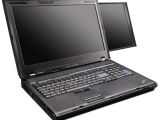The ThinkPad W700ds dual-screen portable workstation