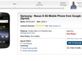 Sprint's Nexus S 4G at Best Buy