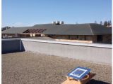 A test setup on a rooftop