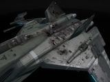 The new Star Citizen damage model applied to a ship