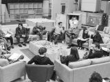 The cast of the next Star Wars movie sitting down for the first reading
