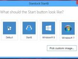Start8 Start button running on Windows 8.1 Preview