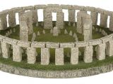 Miniature of the supposedly original form of the Stonehenge monument