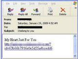 Waledac Valentine's Day spam e-mail