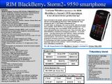 BlackBerry Storm2 documents