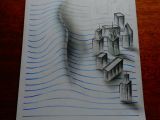 João Carvalho's drawings are actually 3D illusions