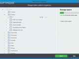 SugarSync: Manage folders added to the cloud