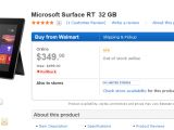 Surface RT out of stock at Walmart