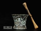 Mortar and pestle used to crush medicine