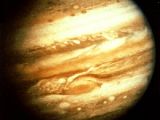 A picture of the gas giant Jupiter