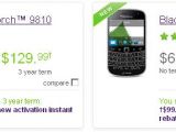 BlackBerry Torch 9810 and Bold 9900 promo offer