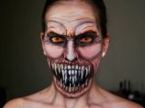 Makeup Artists Paints Her Face with Stunning Designs