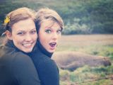 BFFs: Karlie Kloss and Taylor Swift have been very close since Taylor moved from LA to NYC