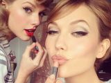 Taylor Swift and BFF Karlie Kloss, one of the Angels for Victoria's Secret