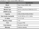 Team Group's Team Vulcan Overclocking memory series