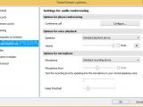 Configure audio conferencing settings