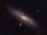 The Andromeda galaxy is also part of this cluster